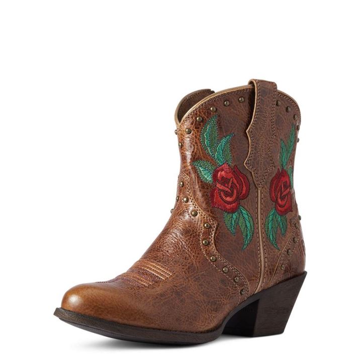 Ariat Gracie Rose Western Boot Rjave | q0pG6jKw