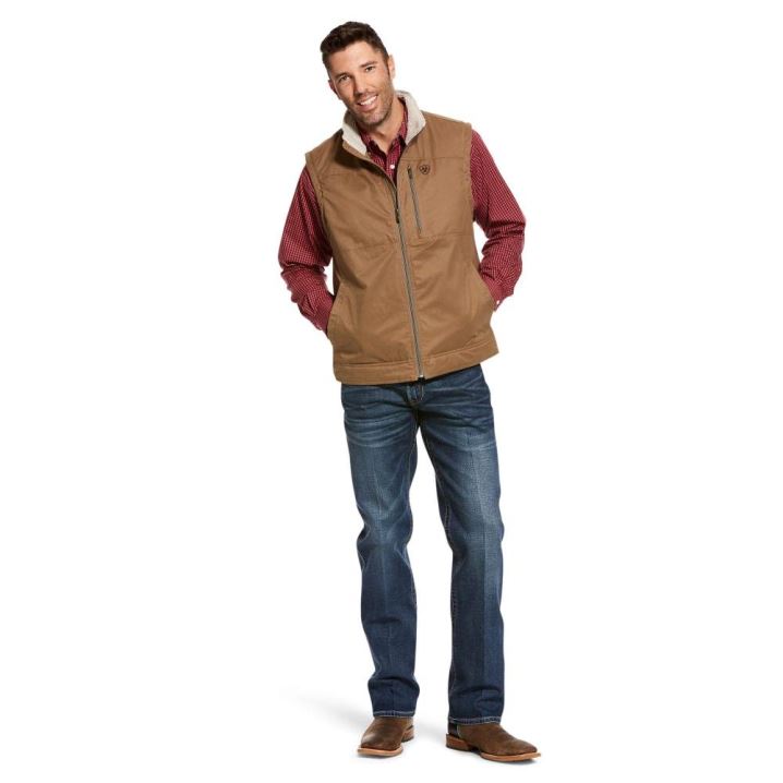 Ariat Grizzly Canvas Vest Cub | UBk7xP50