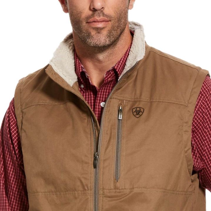 Ariat Grizzly Canvas Vest Cub | UBk7xP50