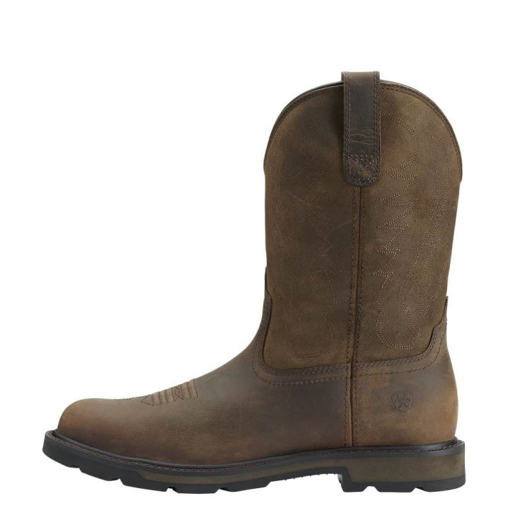 Ariat Groundbreaker Work Boot Rjave | J4HhE441