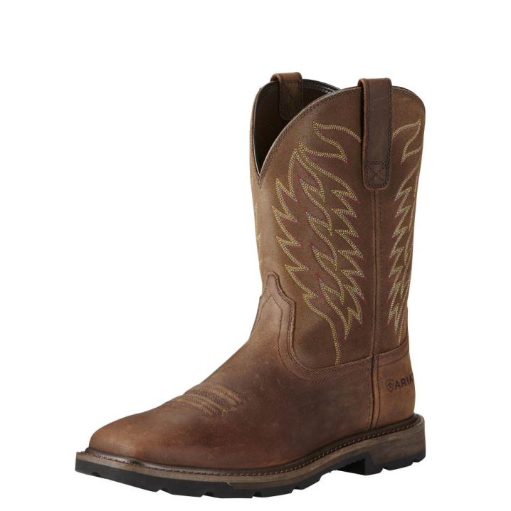 Ariat Groundbreaker Work Boot Rjave | pBKwB6IC