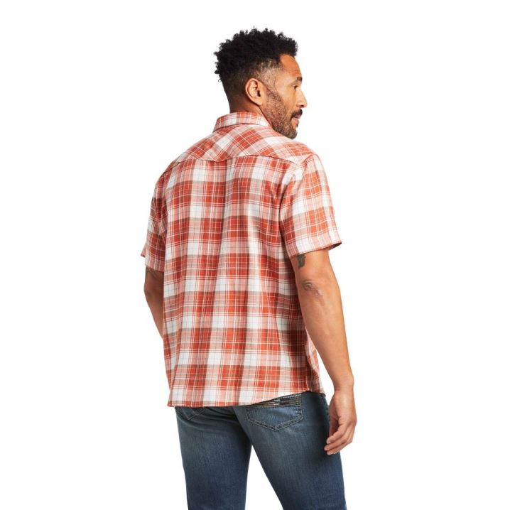 Ariat Harley Retro Fit Shirt Rjave | AsXLBa8k