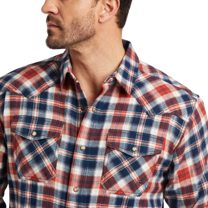 Ariat Harry Retro Fit Shirt Sedona Ridge | Lp94TelF