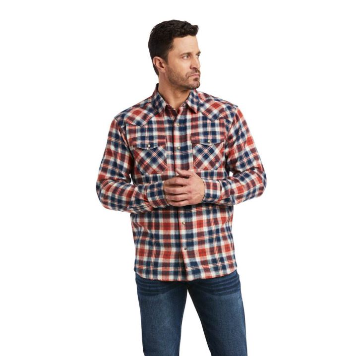 Ariat Harry Retro Fit Shirt Sedona Ridge | Lp94TelF