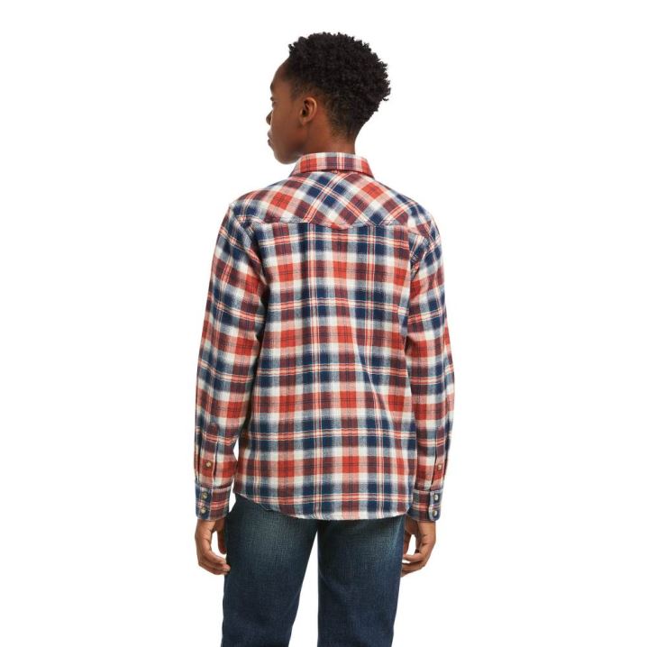 Ariat Harry Retro Fit Shirt Sedona Ridge | pnMiCGog