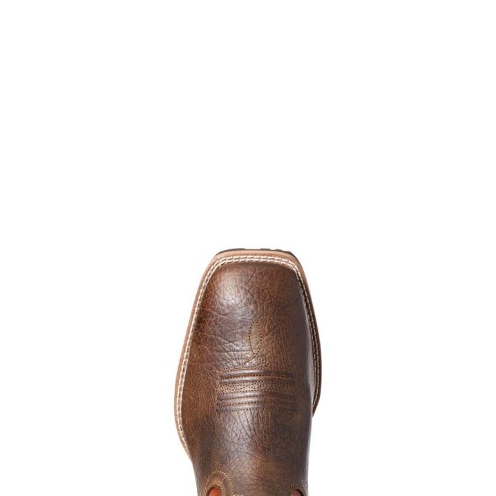 Ariat Hibrid Big Boy Back Zip Western Boot Oranžne | 6a5r0RqO