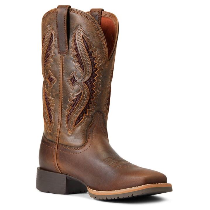 Ariat Hibrid Rancher VentTek 360° Western Boot Rjave | xCasLLeW