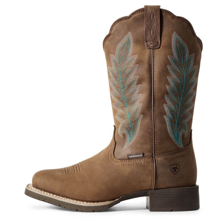 Ariat Hibrid Rancher Waterproof 400g Western Boot Rjave | TiCPEA4c