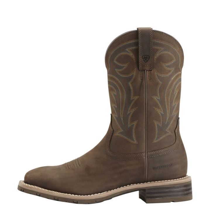 Ariat Hibrid Rancher Waterproof Western Boot Rjave | v3IwcCur