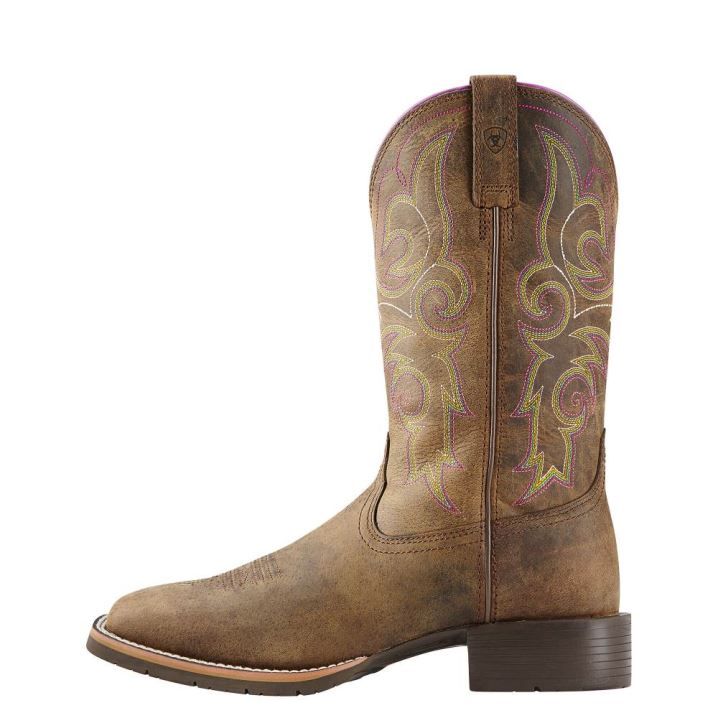 Ariat Hibrid Rancher Western Boot Rjave | McmM24Z1