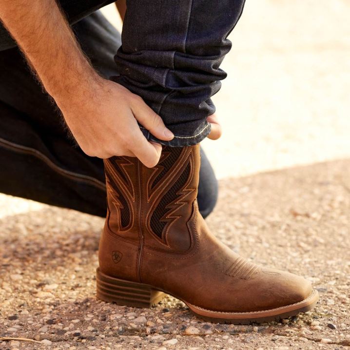 Ariat Hibrid VentTEK Western Boot Rjave | ASKptQAw