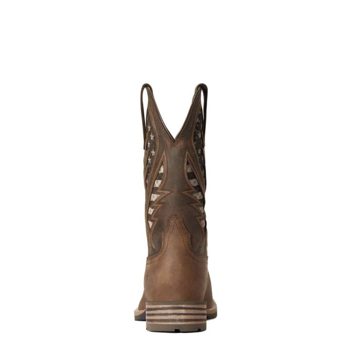 Ariat Hibrid VentTEK Western Boot Rjave | wAv83HdH