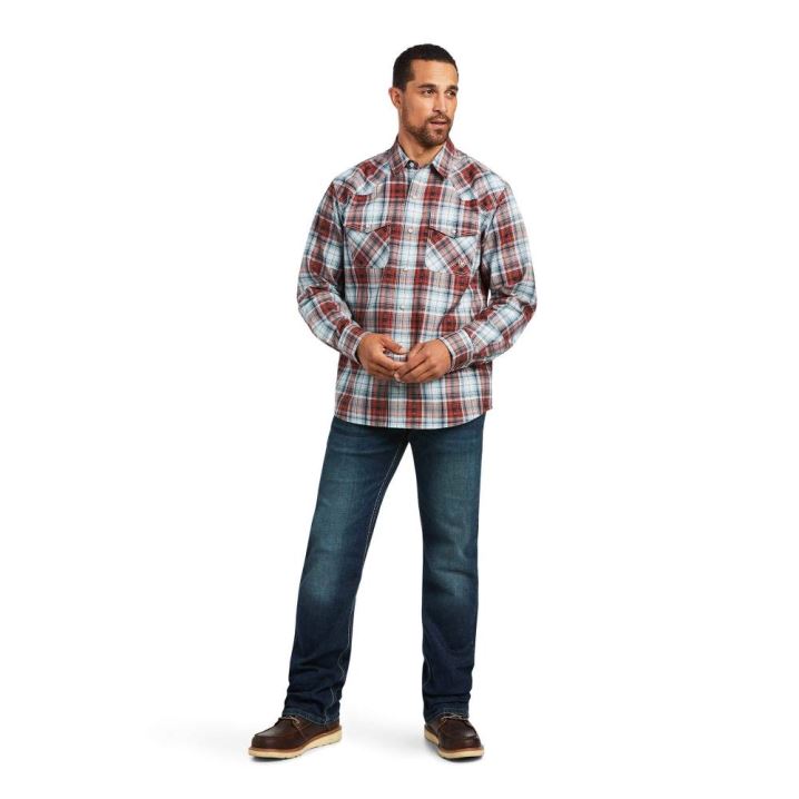 Ariat Hugh Retro Fit Shirt Day Dream | CkGBRhUj