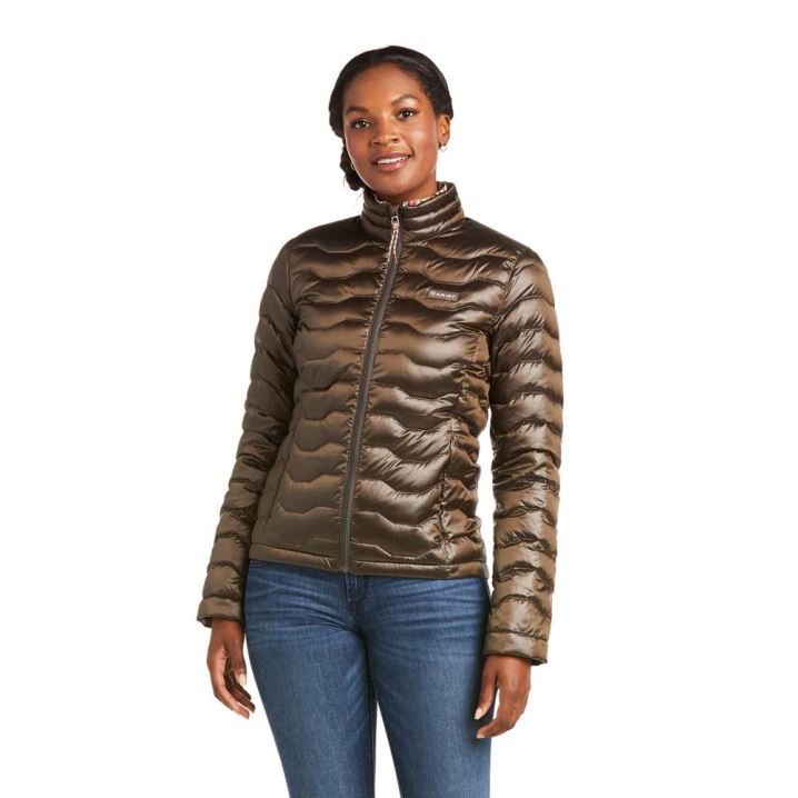 Ariat Ideal 3.0 Down Jacket Iridescent Banyan Bark | rRof0X2m