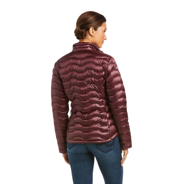 Ariat Ideal 3.0 Down Jacket Iridescent Windsor Wine | d8rfypvB