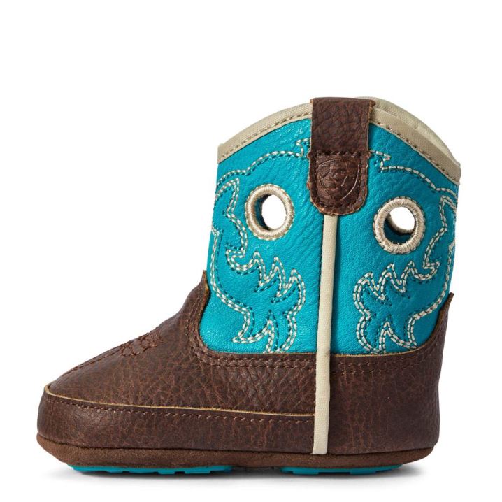 Ariat Infant Lil' Stompers Boston Boot Turkizna Svetlo Turkizna | llLpuUMS