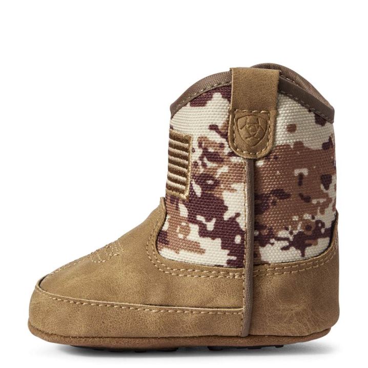 Ariat Infant Lil' Stompers Dallas Boot Rjave | eDJtjiQF