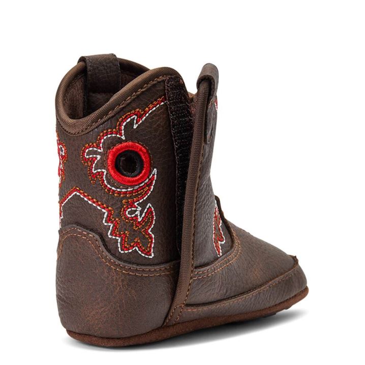 Ariat Infant Lil' Stompers Rough Stock Boot Rjave | TgHqmBnv