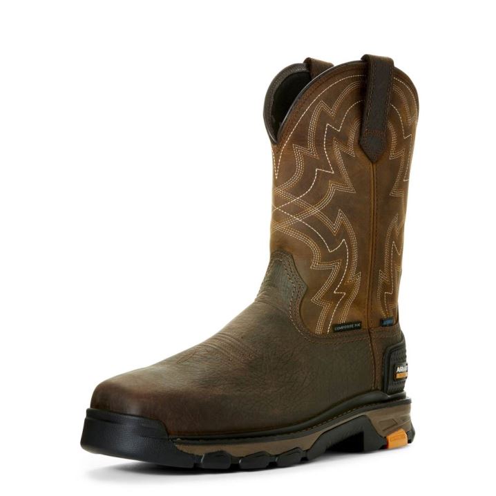 Ariat Intrepid Force Waterproof Composite Toe Work Boot Earth | g0uAvl4J