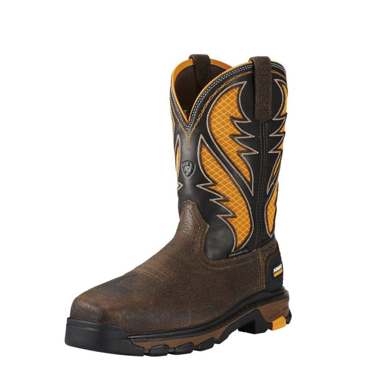 Ariat Intrepid VentTEK Composite Toe Work Boot Rjave | 5kn8ZhVL