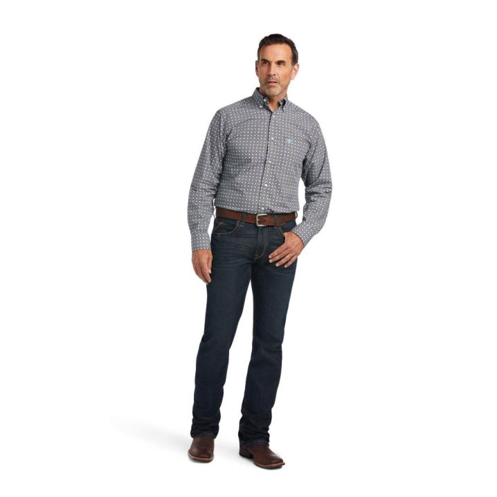 Ariat Issa Stretch Fitted Shirt Obszidián | pdQYrDkN