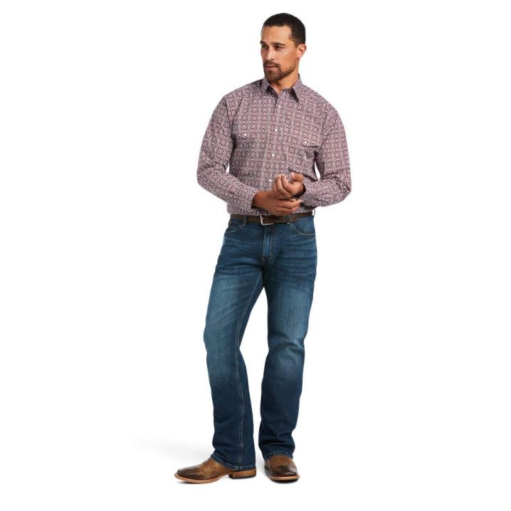 Ariat Jair Classic Fit Shirt Zinfandel | 286Xpxxe