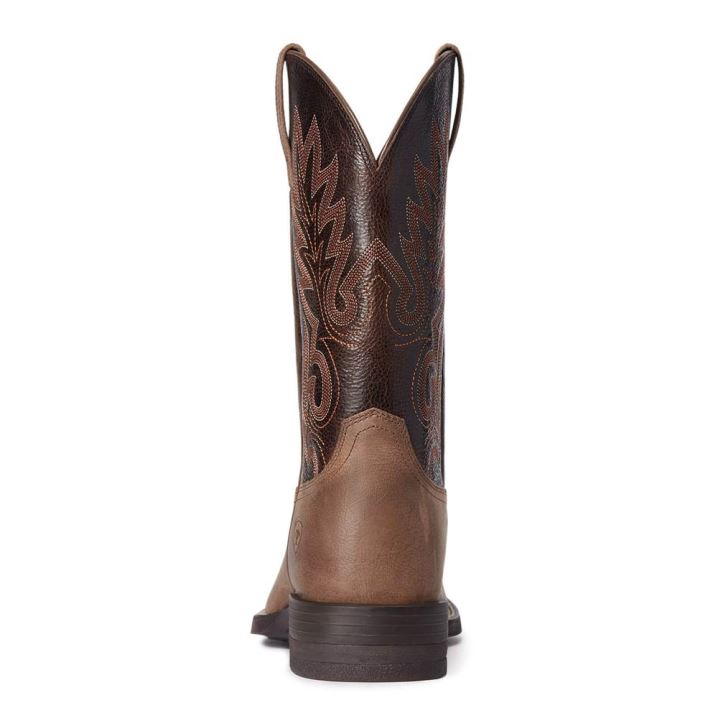 Ariat Layton Western Boot Rjave | R1wEqvEB