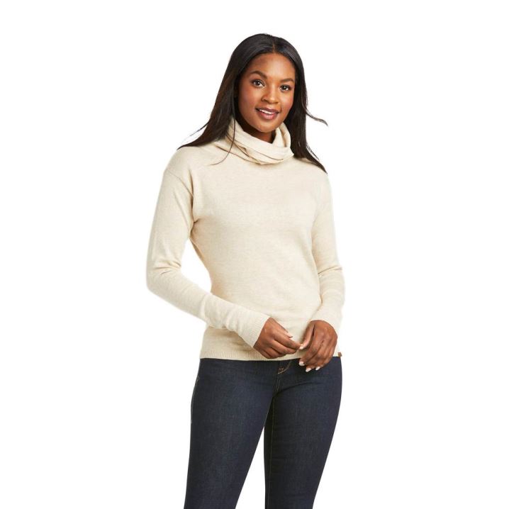 Ariat Lexi Sweater Oatmeal | rE7BZZcF