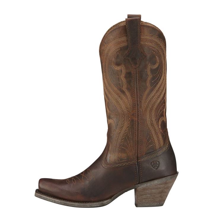 Ariat Lively Western Boot Rjave | Jvunvxsi