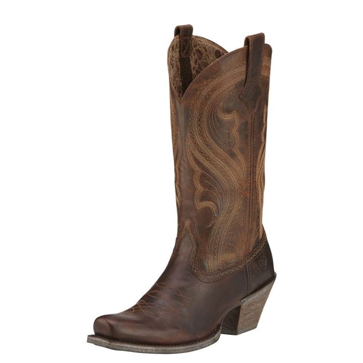 Ariat Lively Western Boot Rjave | Jvunvxsi