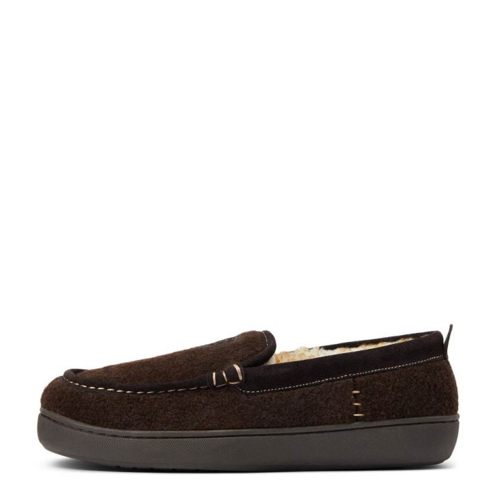 Ariat Lost Lake Moccasin Slipper Čokolade | s9vBSonp