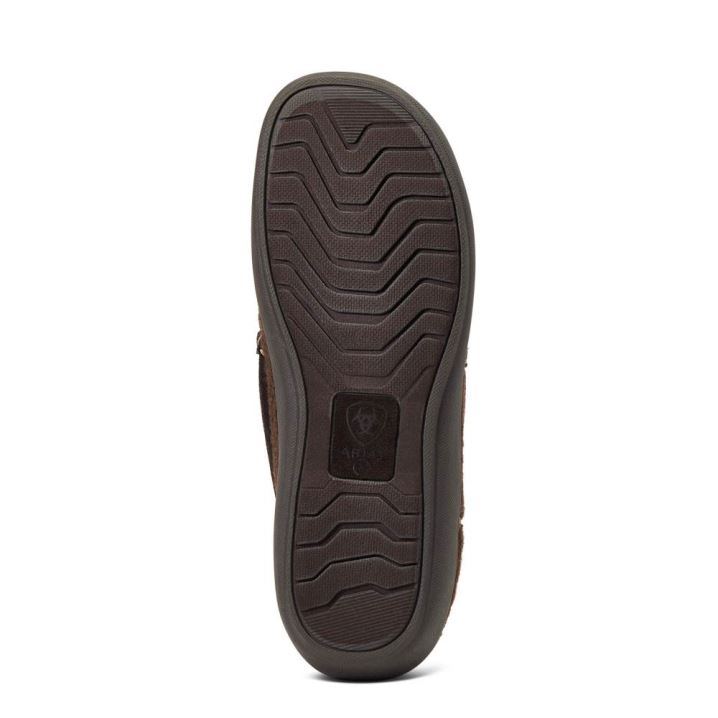 Ariat Lost Lake Moccasin Slipper Čokolade | s9vBSonp