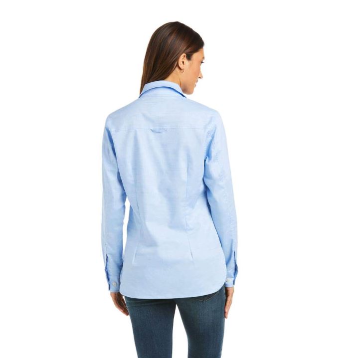 Ariat Loyola Popover Shirt Modre | LKA62FgT