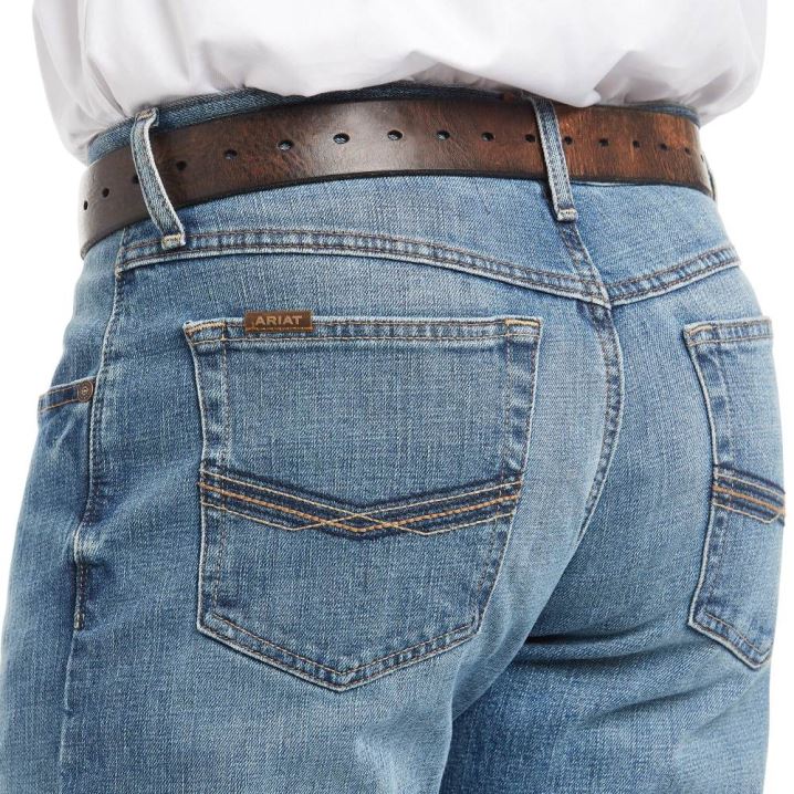 Ariat M4 Low Rise Stretch Legacy Stackable Straight Leg Jean Sawyer | noW1Jd8a