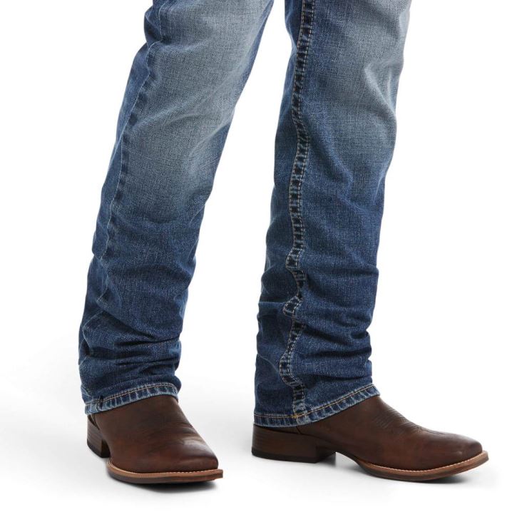 Ariat M4 Low Rise Stretch Longspur Stackable Straight Leg Jean Dakota | HnWmr841