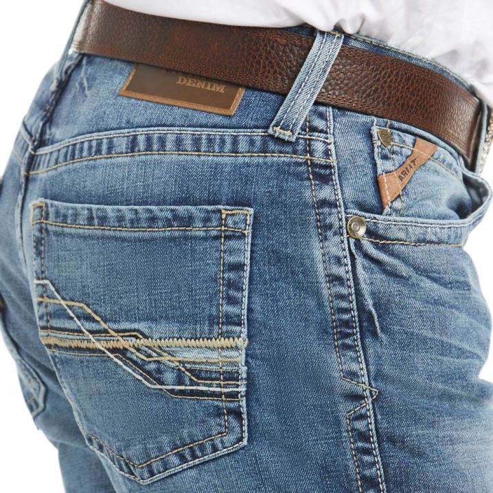 Ariat M4 Low Rise Stretch Shoreway Stackable Straight Leg Jean Dakota | 3u0JfK3s