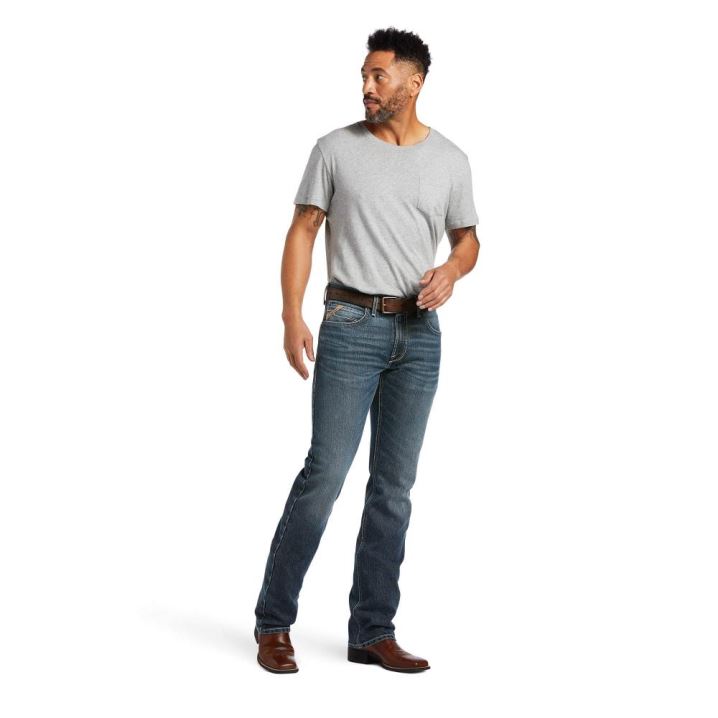 Ariat M4 Relaxed Stretch Augustus Stackable Straight Leg Jean Louisville | GxxFOzsM