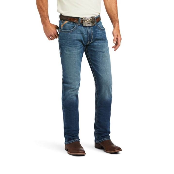 Ariat M4 Relaxed Stretch Marshall Stackable Straight Leg Jean Walden | 7J2R3h7V