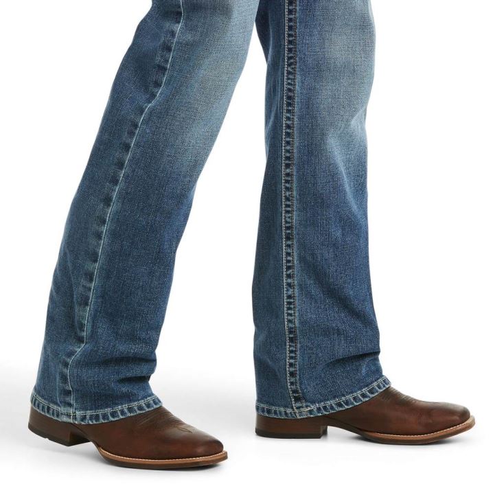 Ariat M5 Slim Stretch Stillwell Stackable Straight Leg Jean Fargo | bAuaDpHI