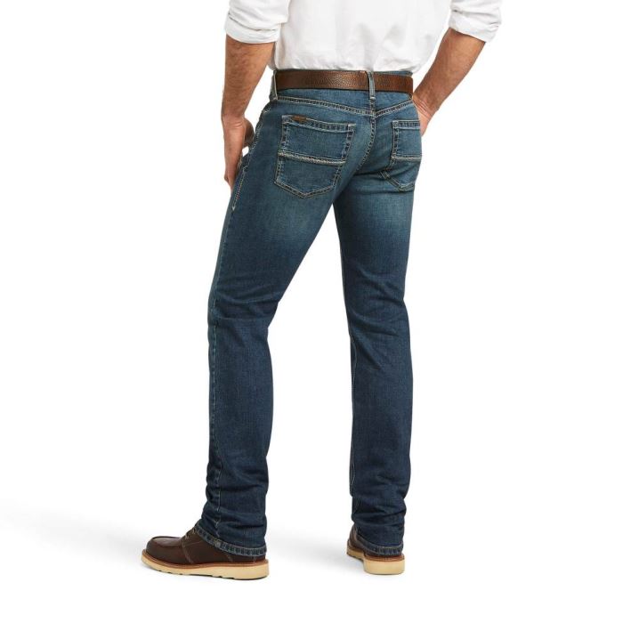 Ariat M8 Modern TekStretch Sebastian Slim Leg Jean Grafton | RyjeHq44