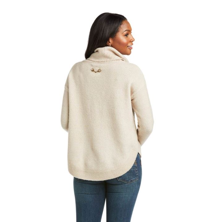 Ariat Montara Sweater Oatmeal | WpWwFTgC