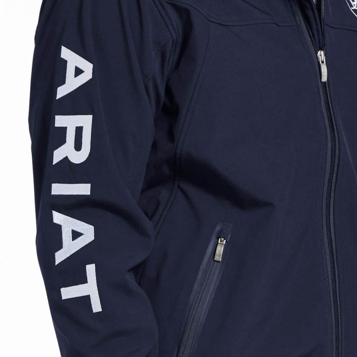 Ariat New Team Softshell Jacket Temno Modre | DOPrYA6u