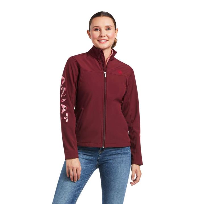 Ariat New Team Softshell Jacket Zinfandel/Carmen Geo | MzPmn7cn