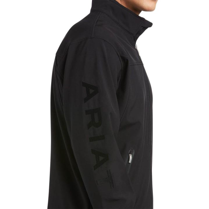 Ariat New Team Softshell Jacket Črne | ffdMUJx0