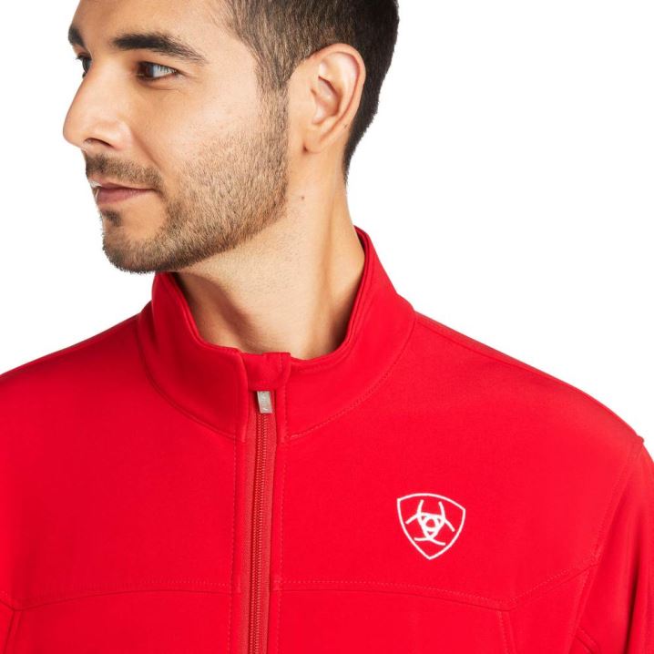 Ariat New Team Softshell MEXICO Jacket Rdeče | LN9g2c3D