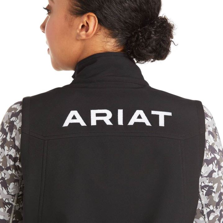 Ariat New Team Softshell Vest Črne | Cq9Td1KO