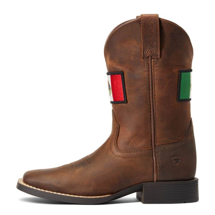 Ariat Orgullo Mexicano II Western Boot Rjave | HPWDHKQI