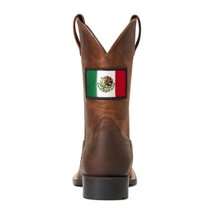 Ariat Orgullo Mexicano II Western Boot Rjave | HPWDHKQI