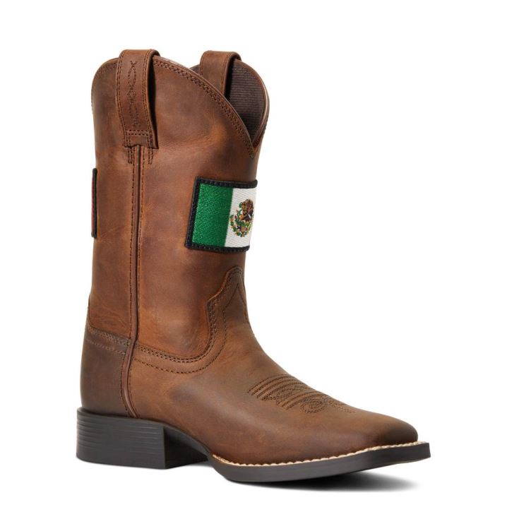 Ariat Orgullo Mexicano II Western Boot Rjave | HPWDHKQI