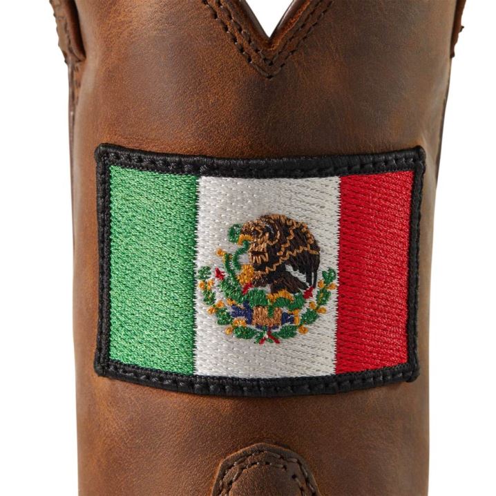 Ariat Orgullo Mexicano II Western Boot Rjave | HPWDHKQI